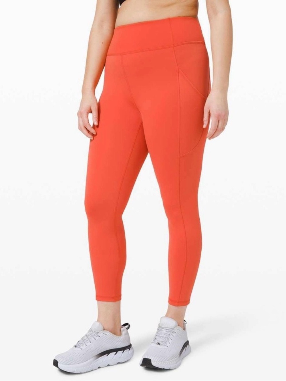 Lululemon Invigorate High-Rise Legging Brick Orange Size 4